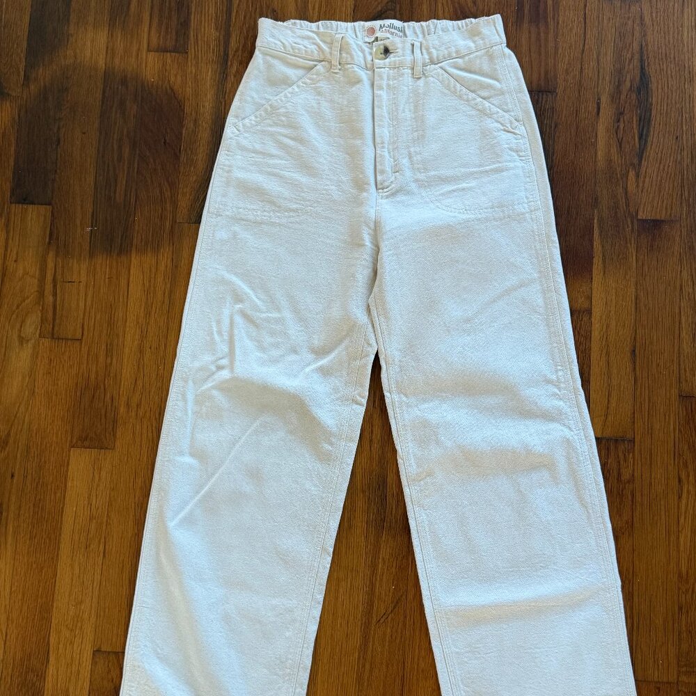 Mollusk White Trouser Pants 27